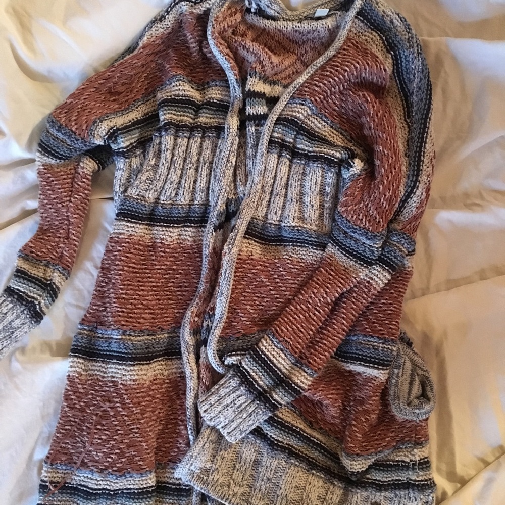 American Eagle multicolored cardigan