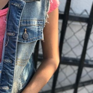 Short Sleeve jean Jacket