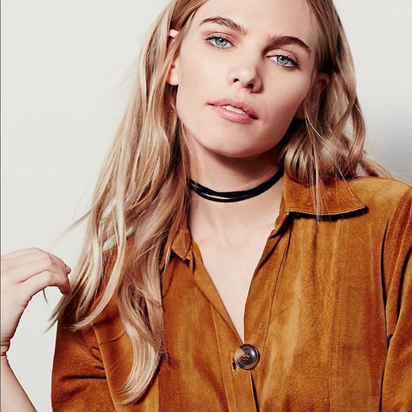 Free People Swingin' Suede Dress in Brown - Picture 3 of 8