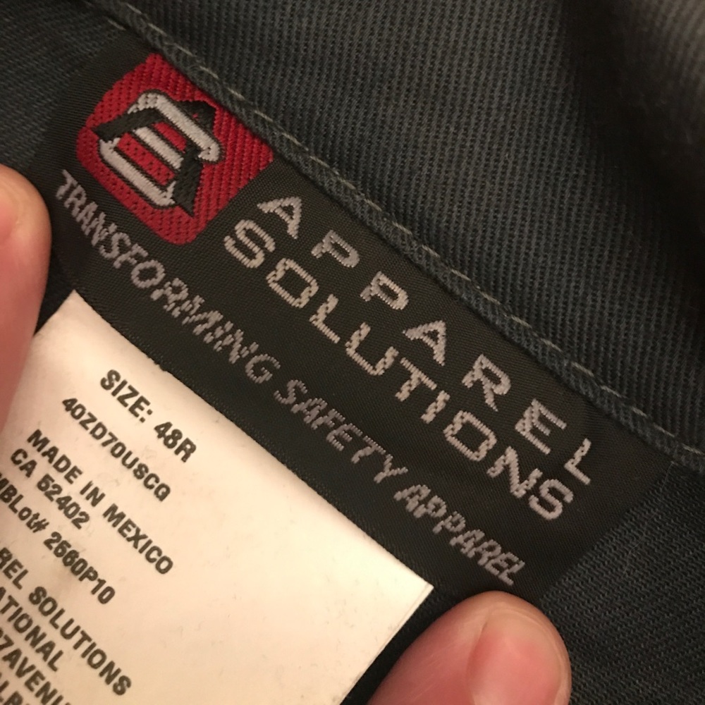 APPAREL SOLUTIONS FR COVERALLS