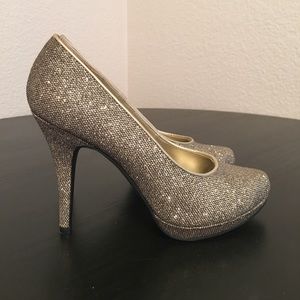 M.P.S gold heels