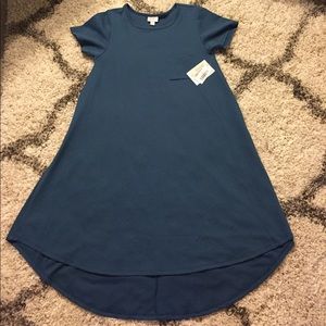 LuLaRoe - S Carly. Blue. NWT.