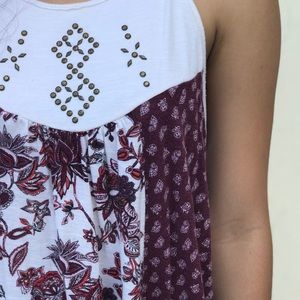 Thin strapped blouse