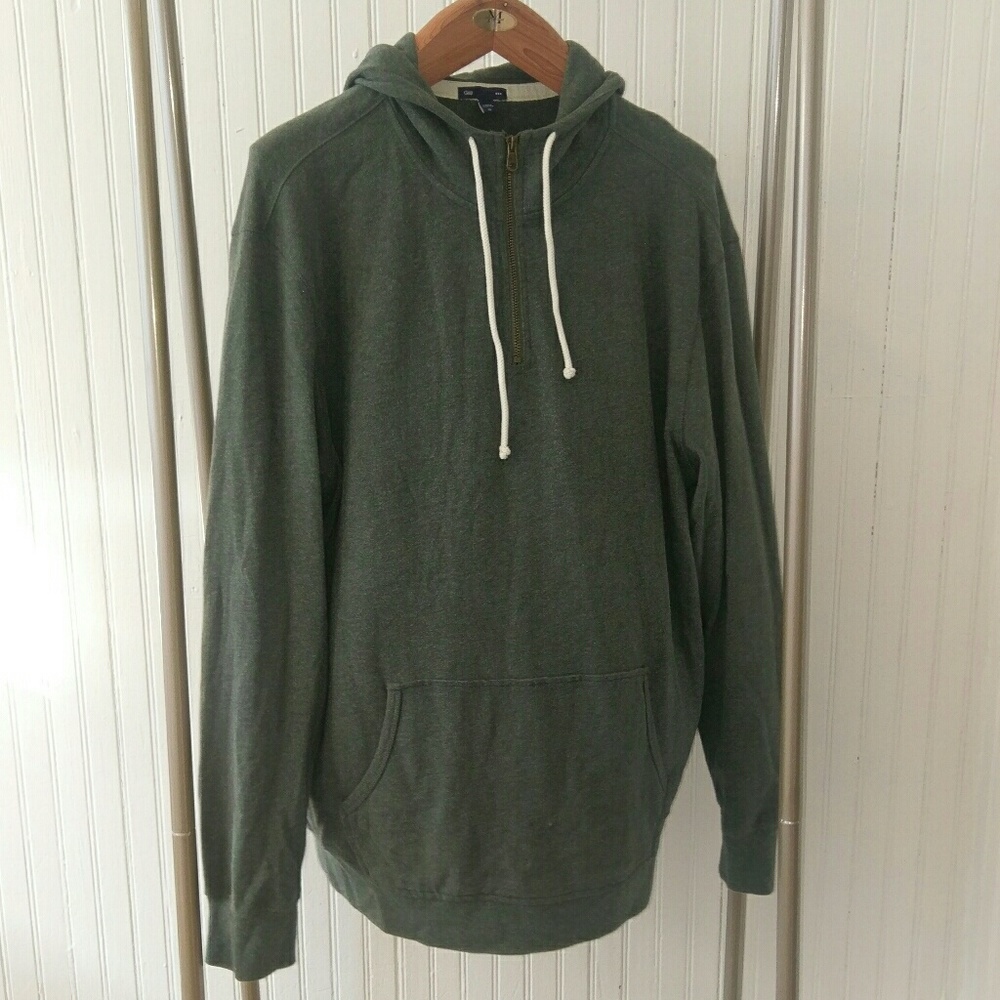 Gap sweater half zip hoodie