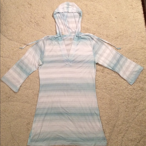 Marika Swim Marika Quick Dry Spf Hooded Coverup Poshmark