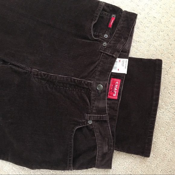 Chaps ( Ralph Lauren ) Corduroy "Garbo" Jean sz 8 - Picture 3 of 12
