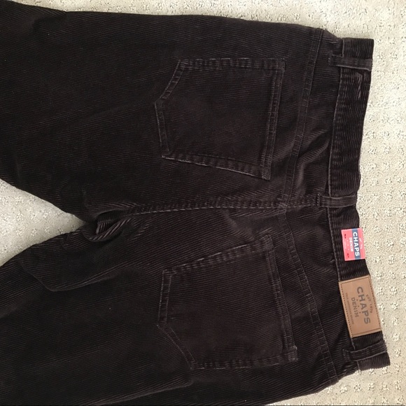 Chaps ( Ralph Lauren ) Corduroy "Garbo" Jean sz 8 - Picture 7 of 12