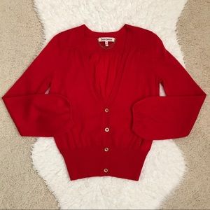 Juicy Couture Red Cardigan