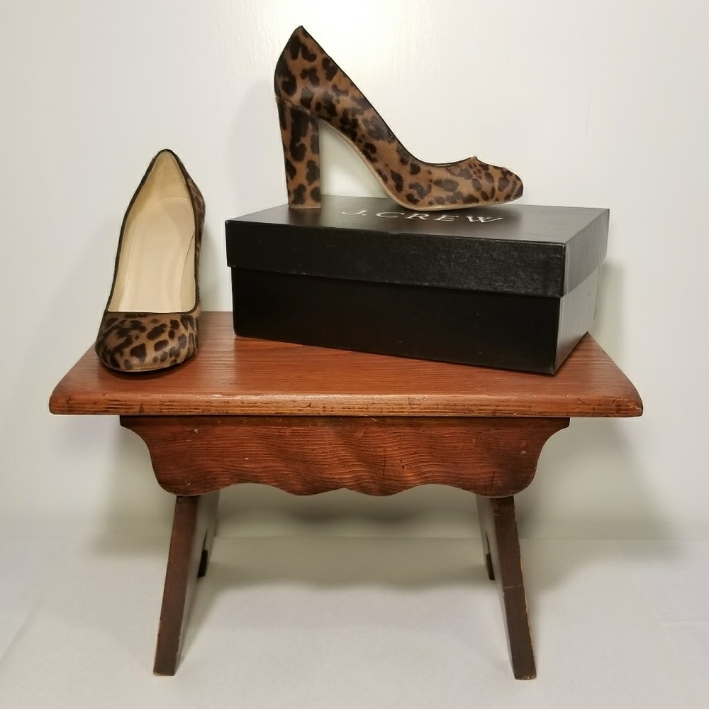 J Crew Collection Etta Calf Hair Size 9 Pumps