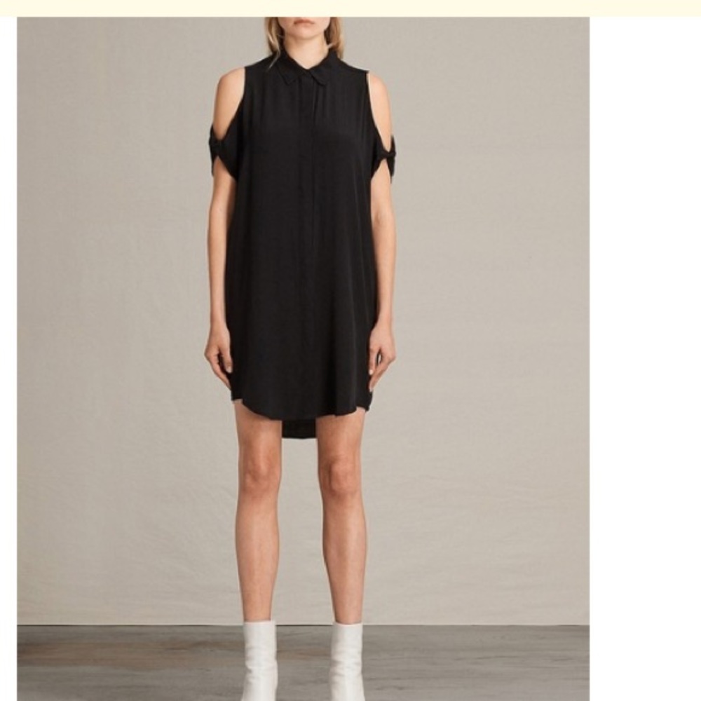 ALLSaints irie crepe dress