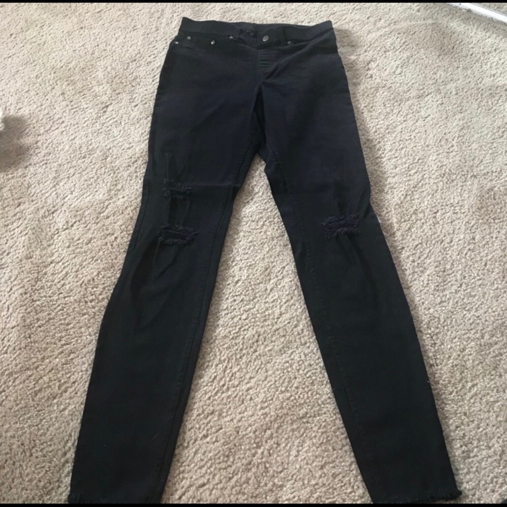 Black Jeans with Rips