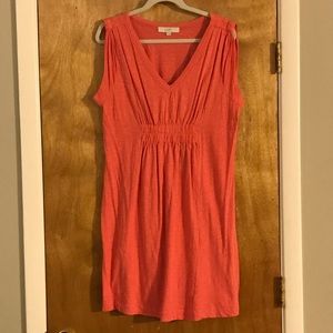 LOFT Slub Cotton Dress