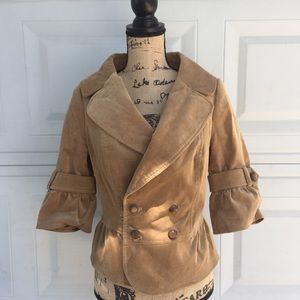 Zara suede jacket beautiful