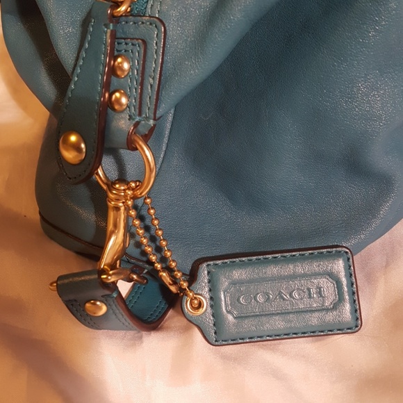 ~SOLD~Coach Ashley Leather Satchel Shoulder Bag - Picture 4 of 6