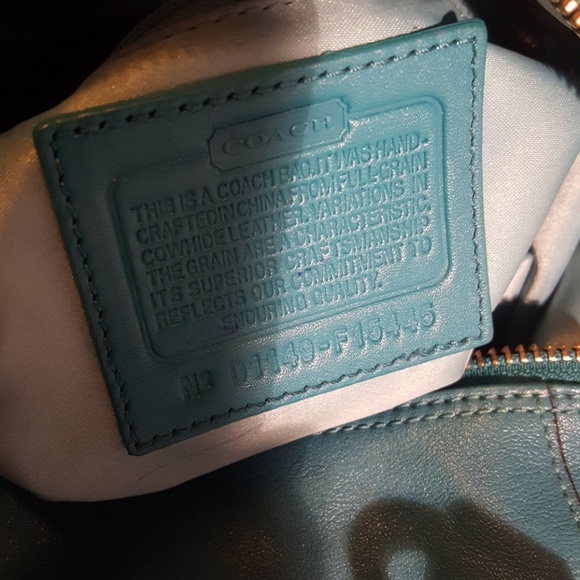 ~SOLD~Coach Ashley Leather Satchel Shoulder Bag - Picture 5 of 6