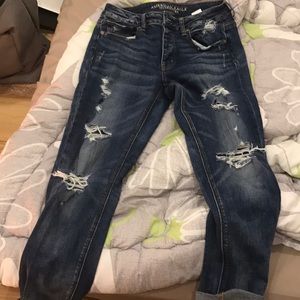 AE tom girl jeans size 6