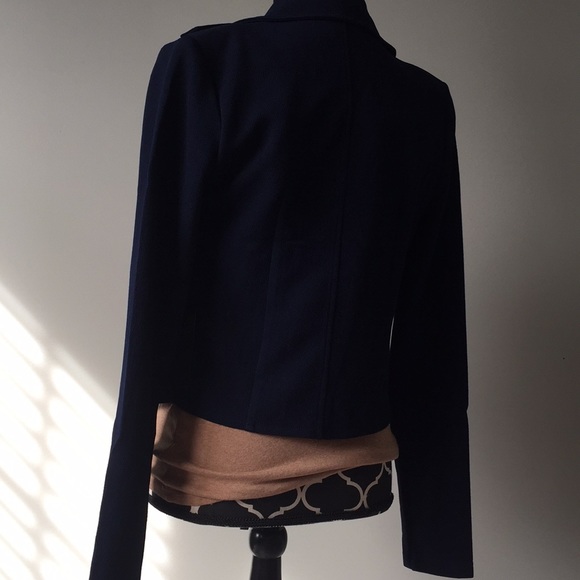 ‼️LAST ONE‼️Moto Jacket in Navy - Picture 7 of 7