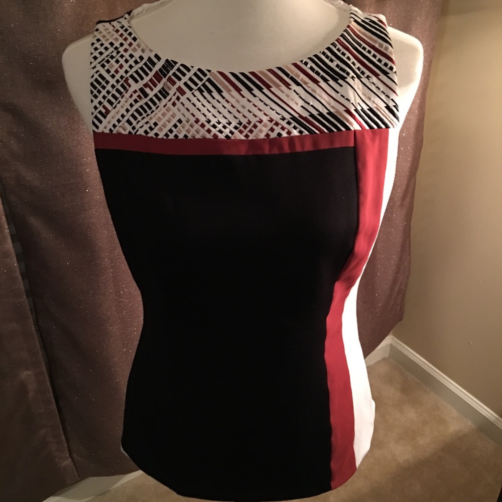 Block style, peplum top