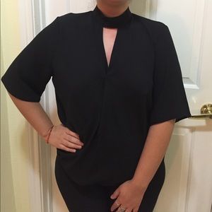 Boohoo choker top