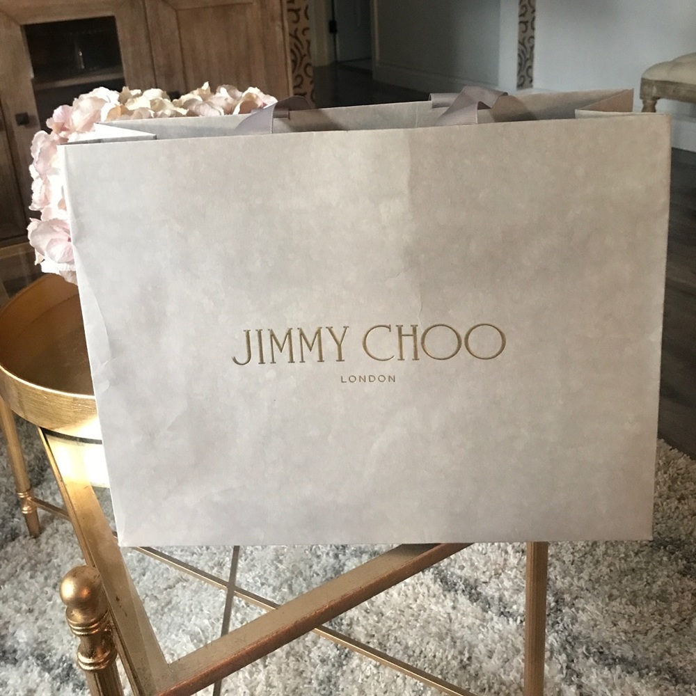 Jimmy Choo shopping bag