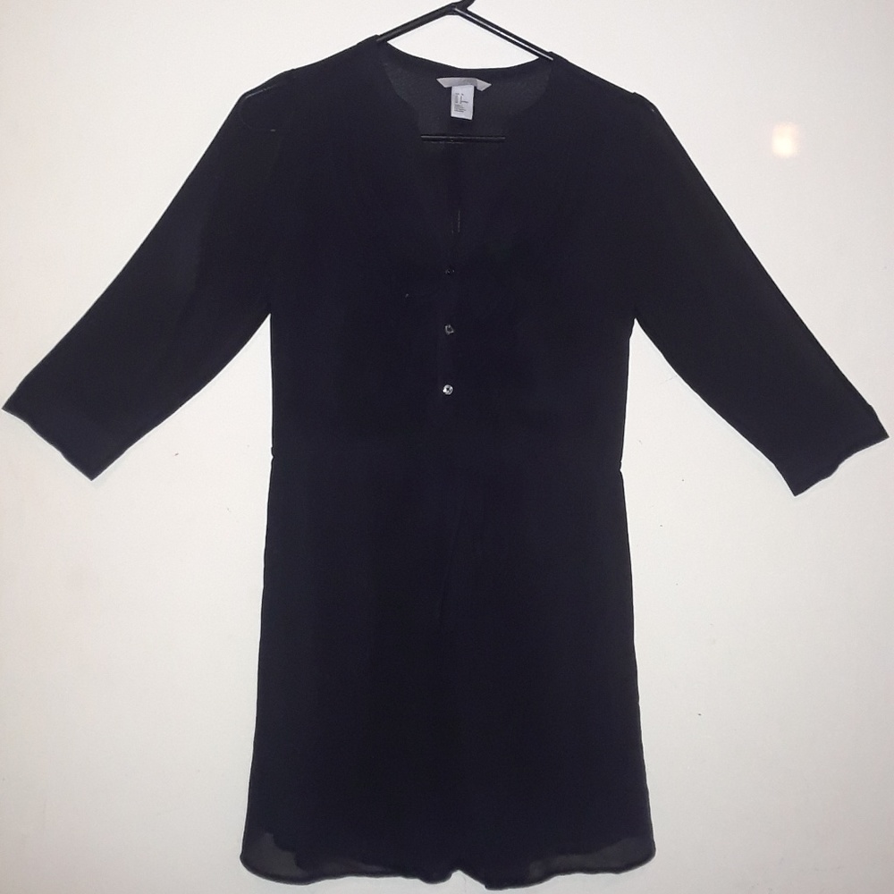 H & M BLACK DRESS