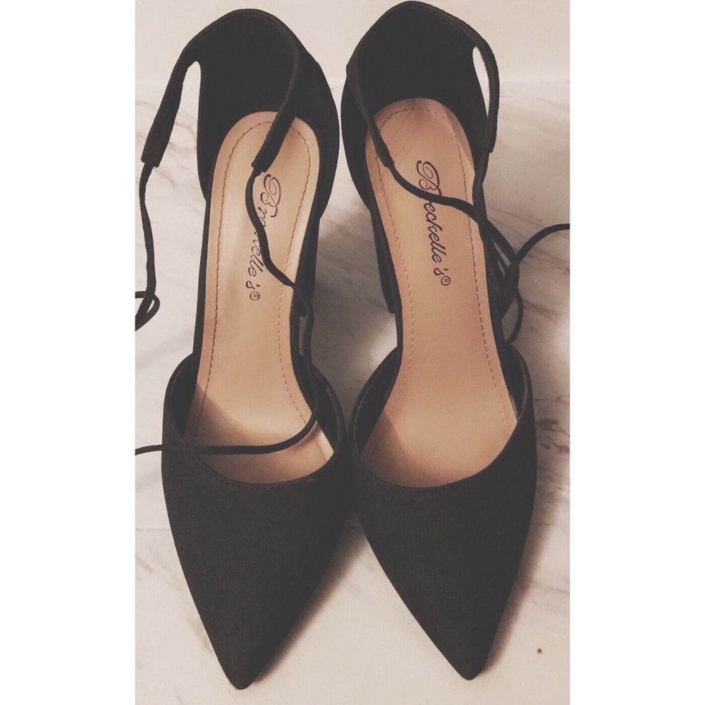Black heels