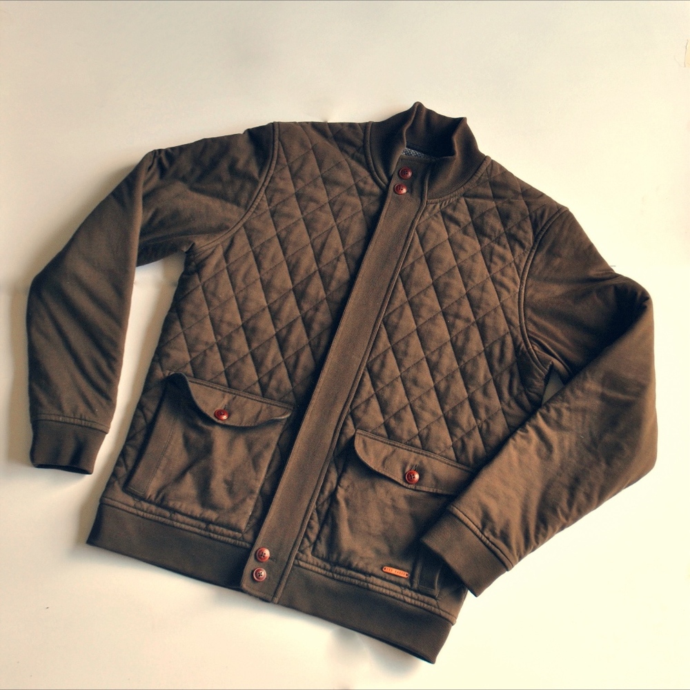 Ted Baker Quilted Bomber Jacket