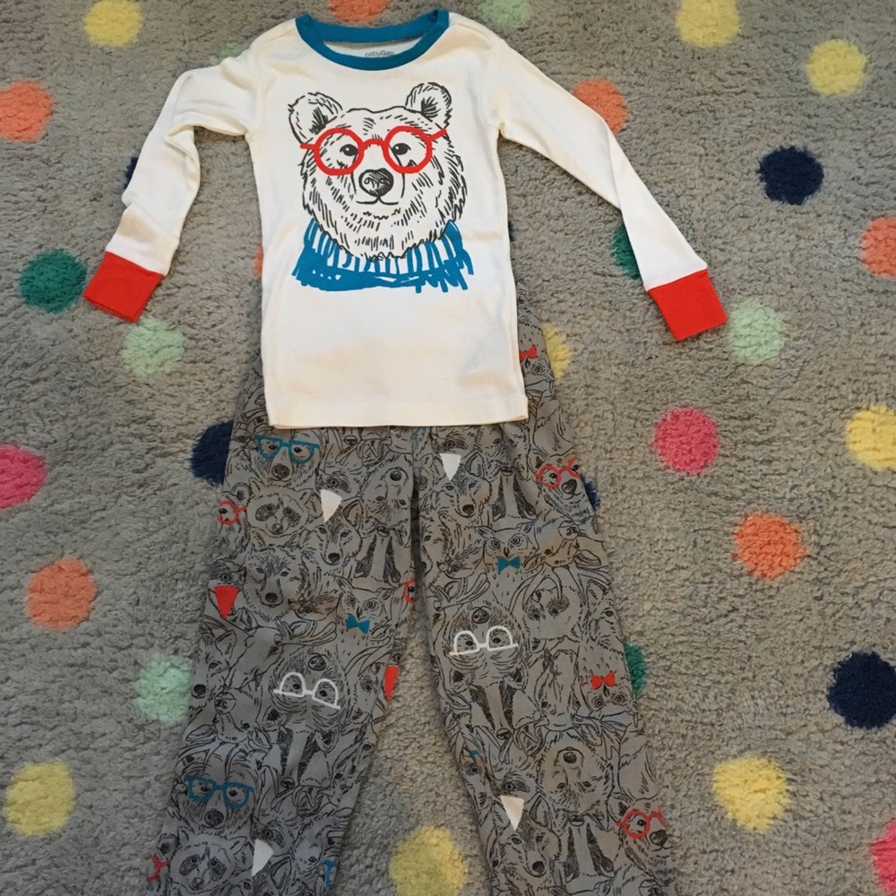 Gap Kids Little Boys Pajamas Size 5 brand new