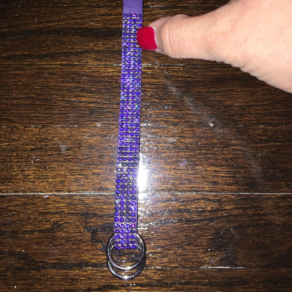 Swarovski Crystal leather bracelet