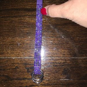 Swarovski Crystal leather bracelet