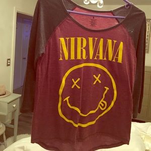 Nirvana tee. A staple piece Nirvana tee. A staple piece