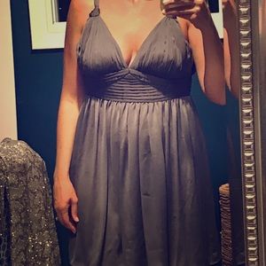 Dark grey cocktail dress