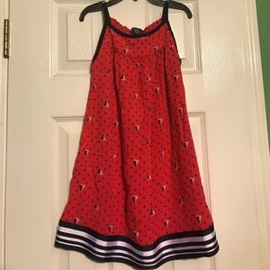 Nautica Girls Sailboat Dress. Size 6.