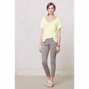 AG Adriano Goldschmied Grey Stevie Ankle size 25