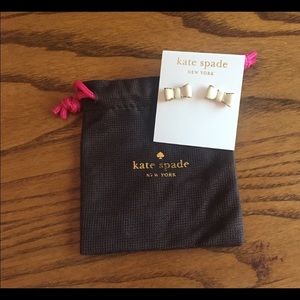 NWT Kate Spade Bow tie Earrings!