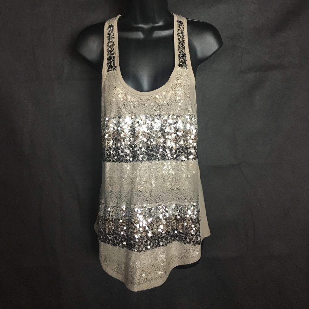 Express "Dream Weight Cotton" Sequin Fall Tang 🍂