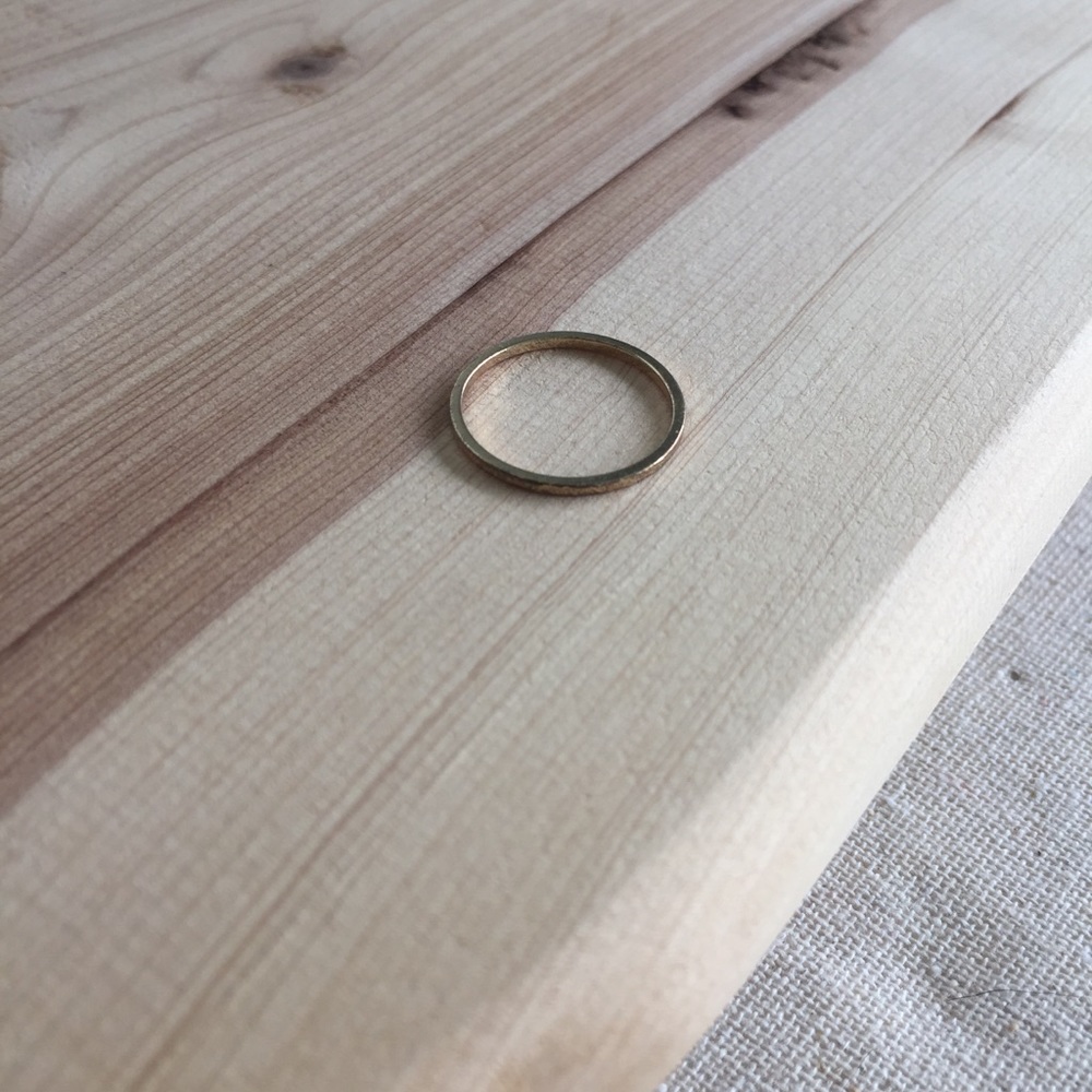 Single midi ring