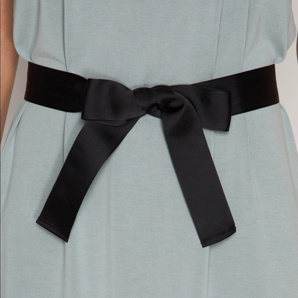 Last One! Modal Cupro Slate Tie Open Back Dress - Picture 4 of 4