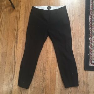 Black J. Crew Minnie pant in stretch twill