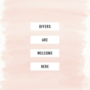 Offers welcome