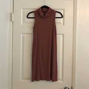 BP Dusty rose colored sweater tank dress