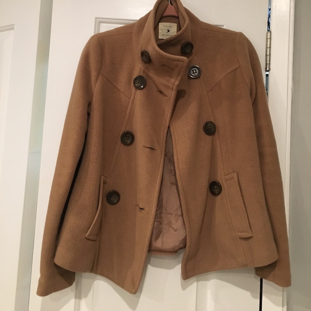 Camel soft coat