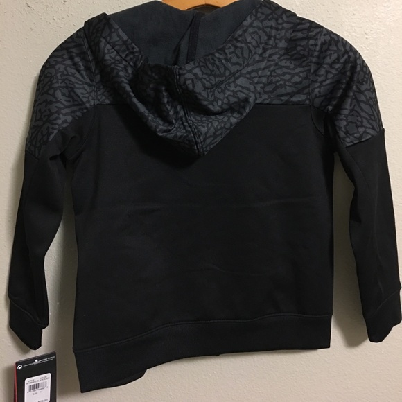 Nike Jump Man Black Therma-Fit Hooded Jacket - Picture 5 of 5