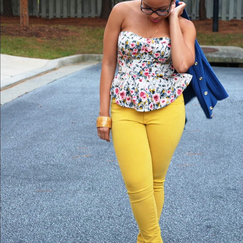 Urban Outfitters Kimchi Peplum Top