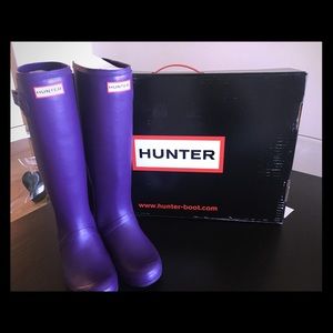 Hunter boots. Size 8. Brand new, never worn.
