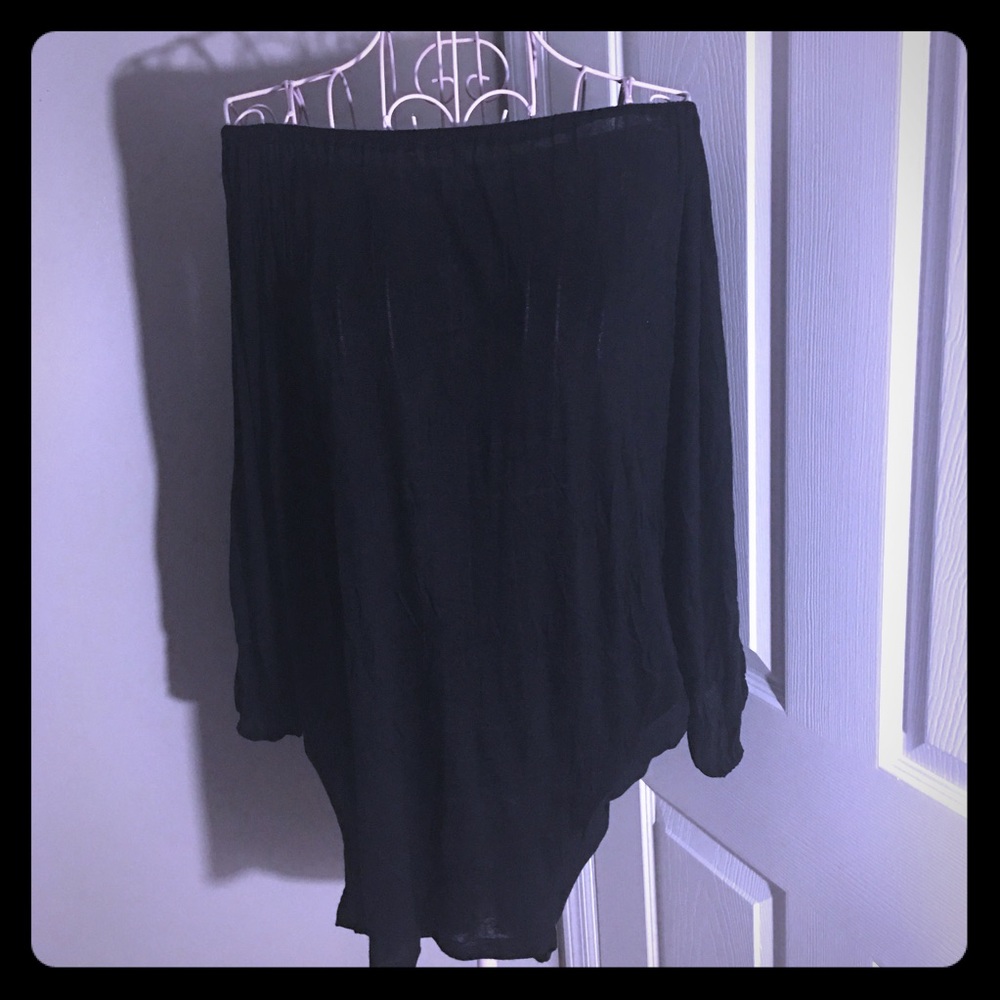 Arden B.  Cold Shoulder Top