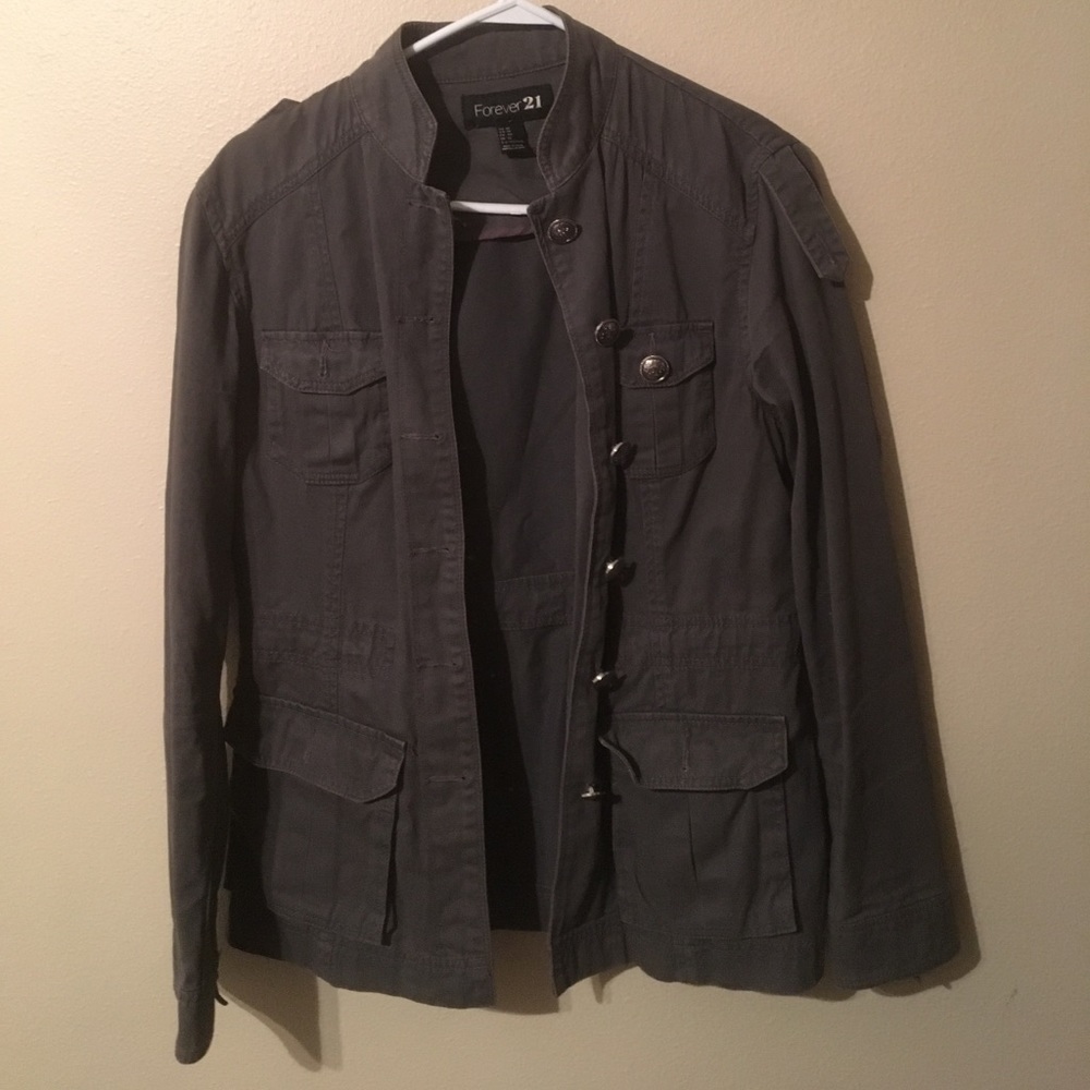 Forever 21 Military Jacket