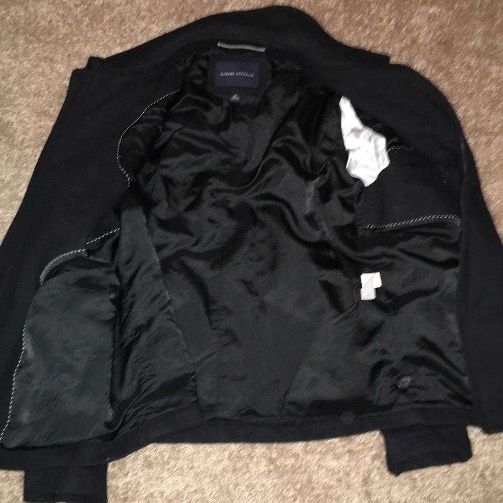 Men's black jacket - Picture 2 of 3