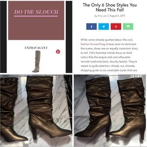 FALL'S , BRONZE & SLOUCHY BOOTS