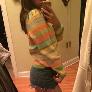 Vintage 1980s Pastel Sweater